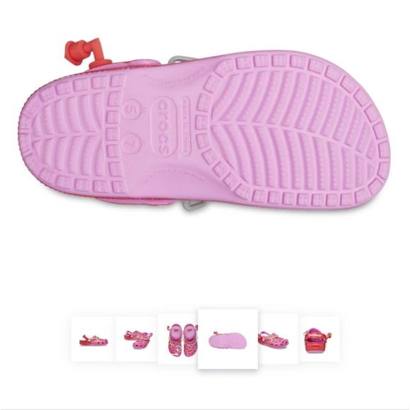 NEW NWT CROCS FRANKEN BERRY CLASSIC CLOG SHOES FRANKNBERRY GENERAL MILLS CEREAL - Picture 4 of 6